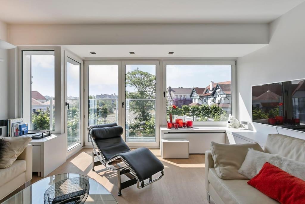 Top Location! Unique Luxurious 2-Bedroom Apartment In Knokke - 'T Zoute エクステリア 写真