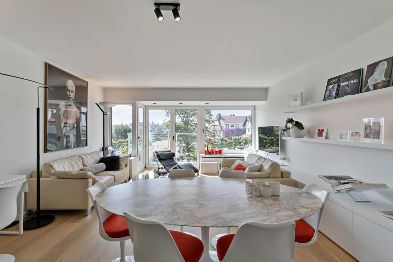 Top Location! Unique Luxurious 2-Bedroom Apartment In Knokke - 'T Zoute エクステリア 写真